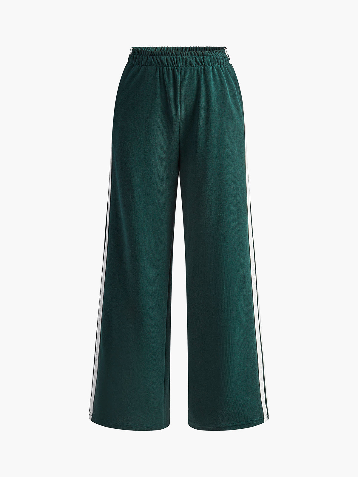 Women's Comfortable Striped High-Waisted Patchwork Pants