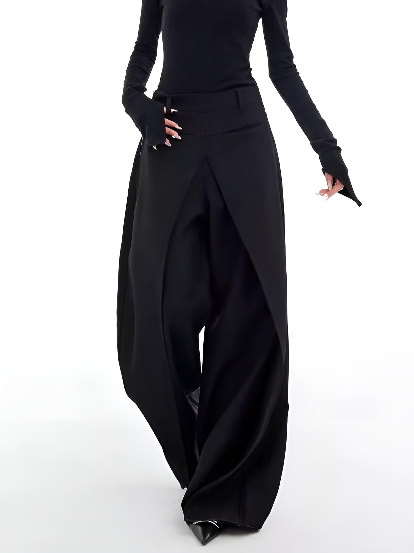 Noma | Relaxed Wide-Leg Pants with Pockets for Effortless Style