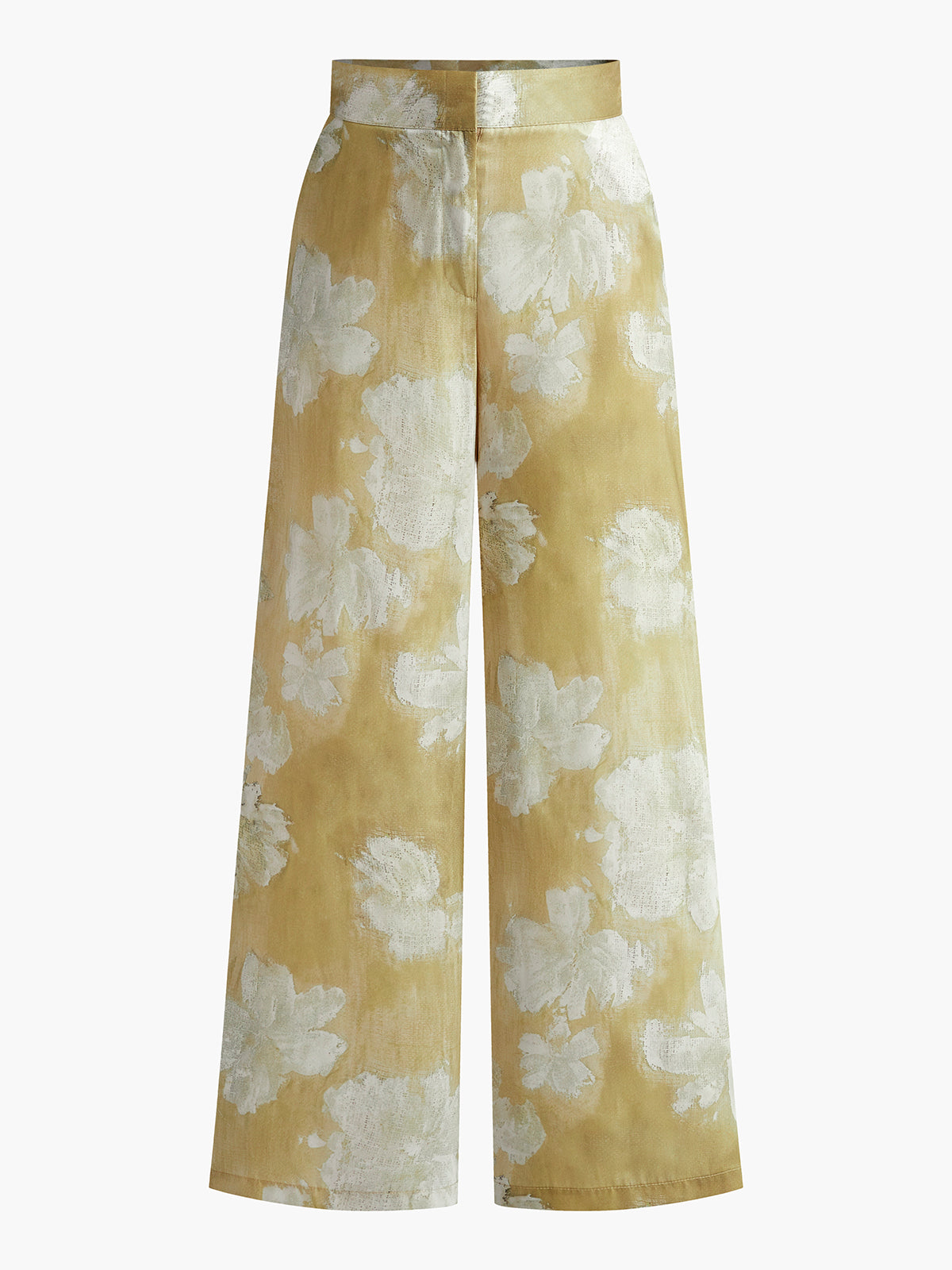 Xuxa | Women's Floral Print High-Waisted Trousers