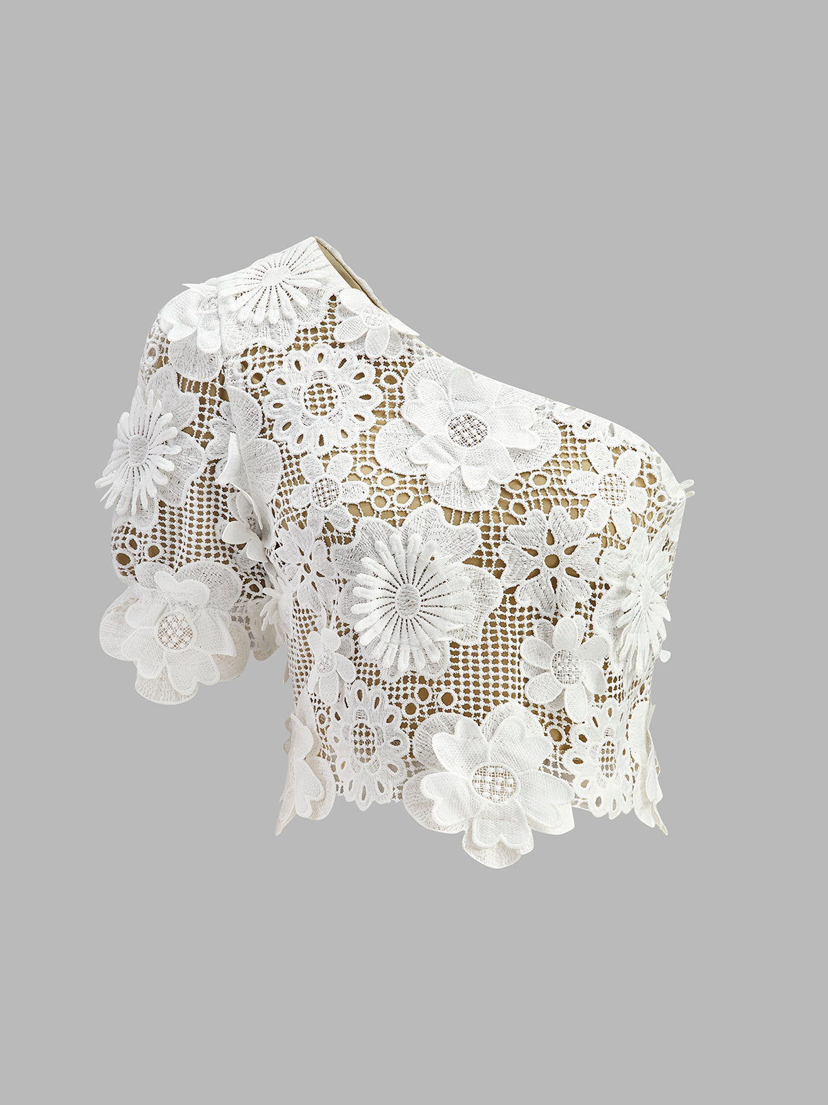 Alia | Elegant Lace Co-Ord Set – Top & Skirt