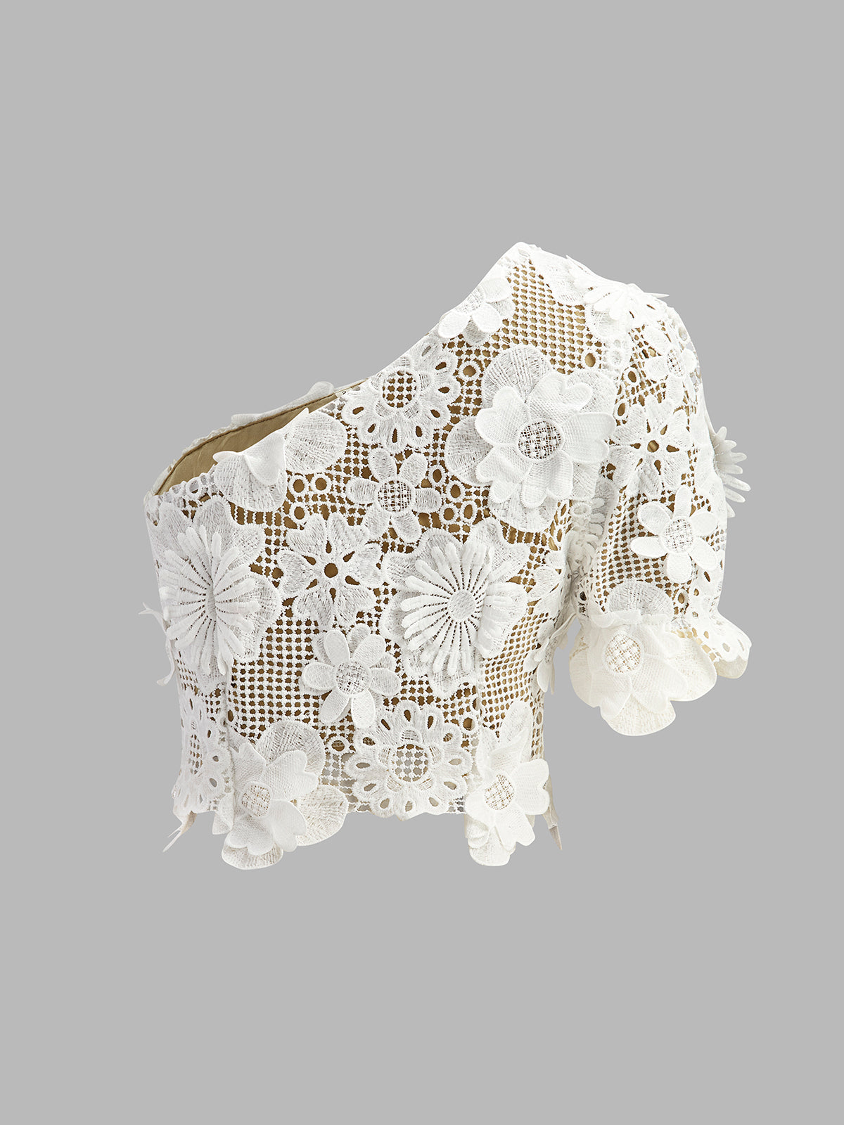 Alia | Elegant Lace Co-Ord Set – Top & Skirt