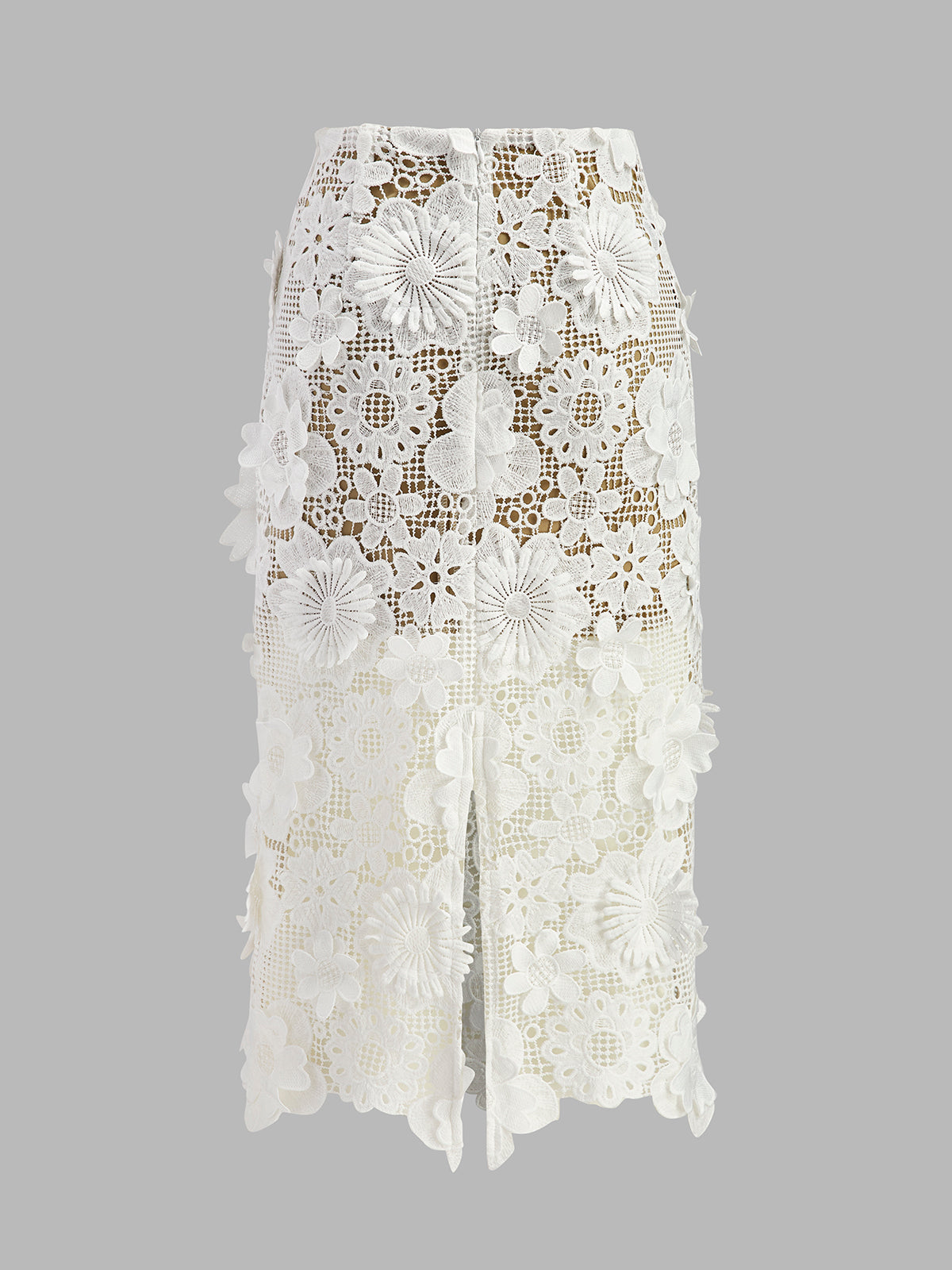 Alia | Elegant Lace Co-Ord Set – Top & Skirt