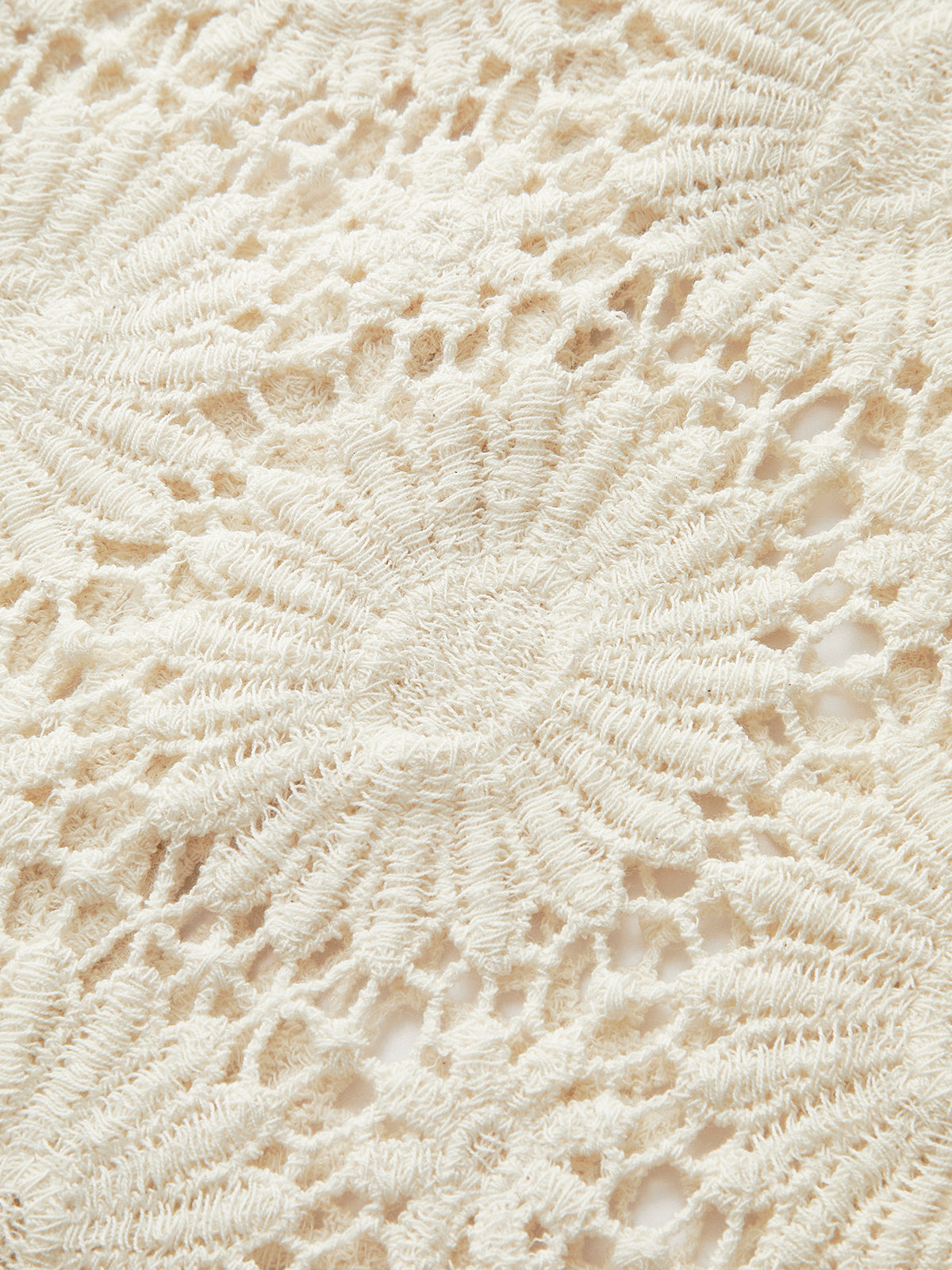 Isma | Stylish Knitted Cardigan with Floral Design & Button Details – Cotton Blend