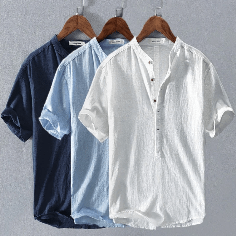 French Country Linen Shirt