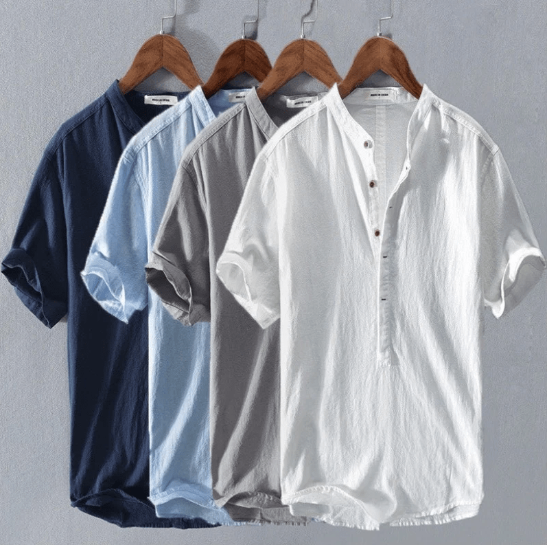 French Country Linen Shirt