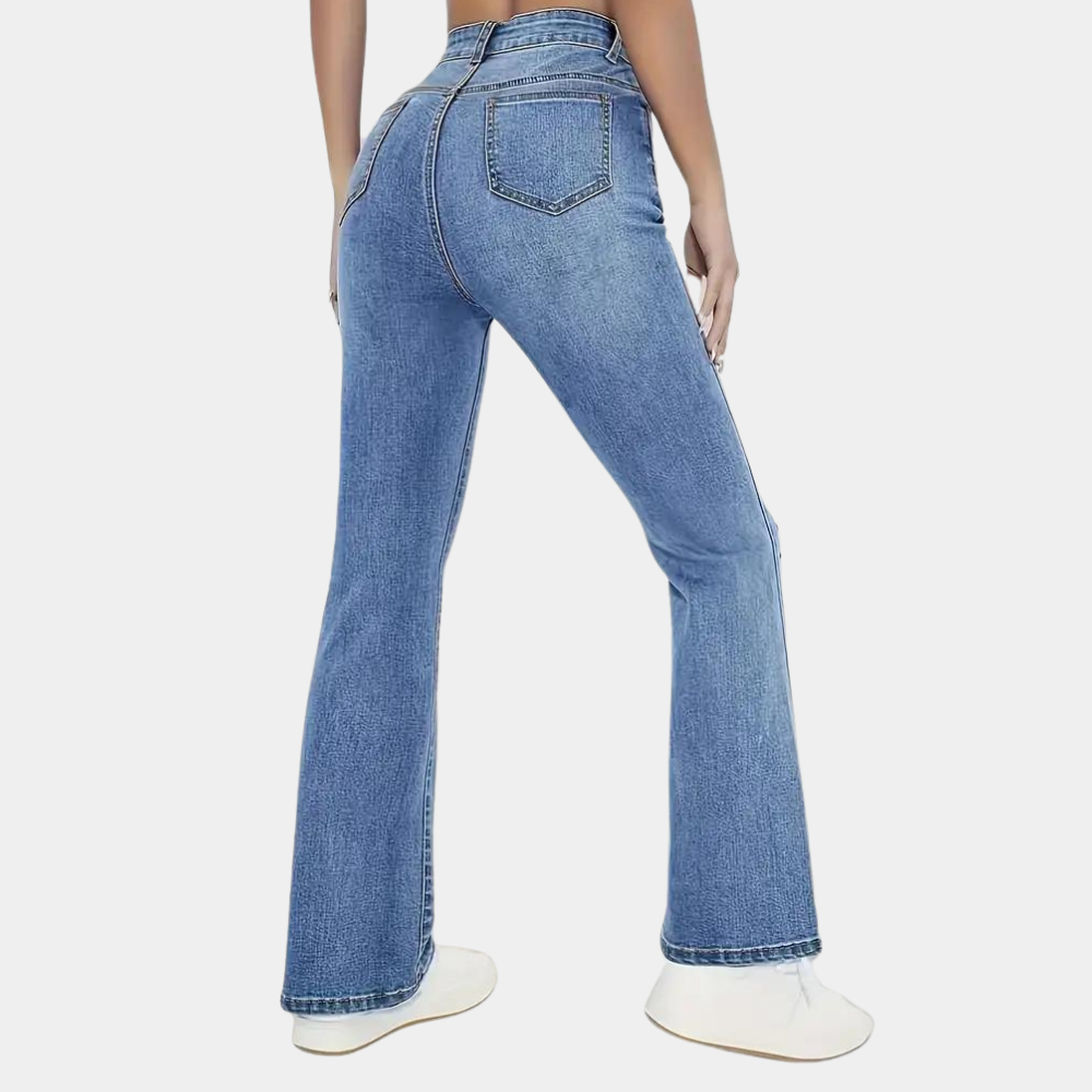 Pippa | High-Waisted Flared Jeans for Women