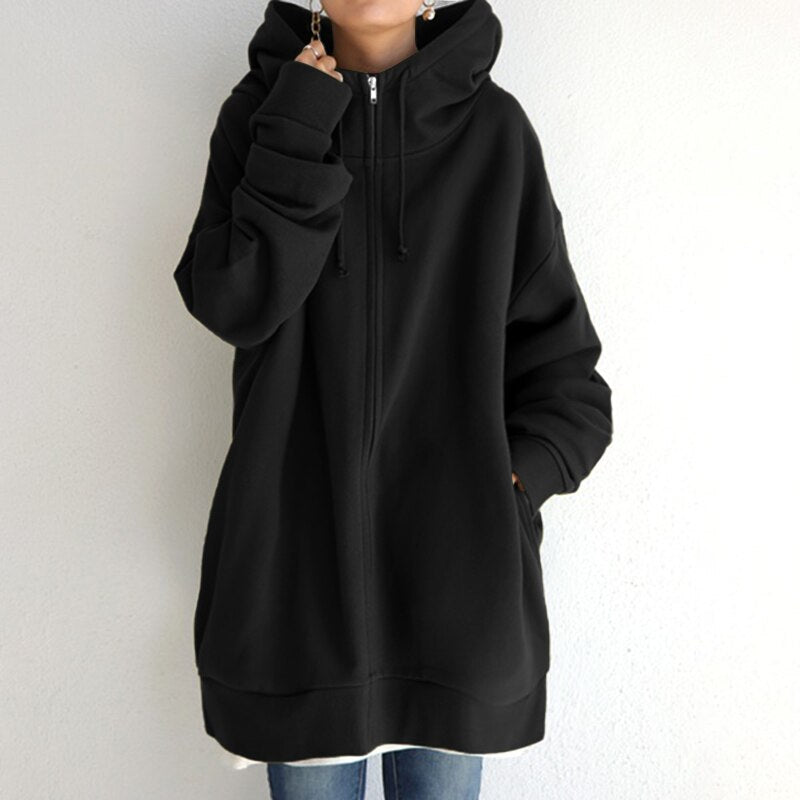 Cassandra | Women's Cozy Oversized Winter Hoodie with Fleece Lining