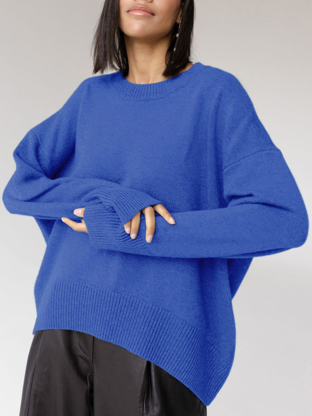 Firenze | Cozy Oversized Women's Sweater - Stylish Knitted Design