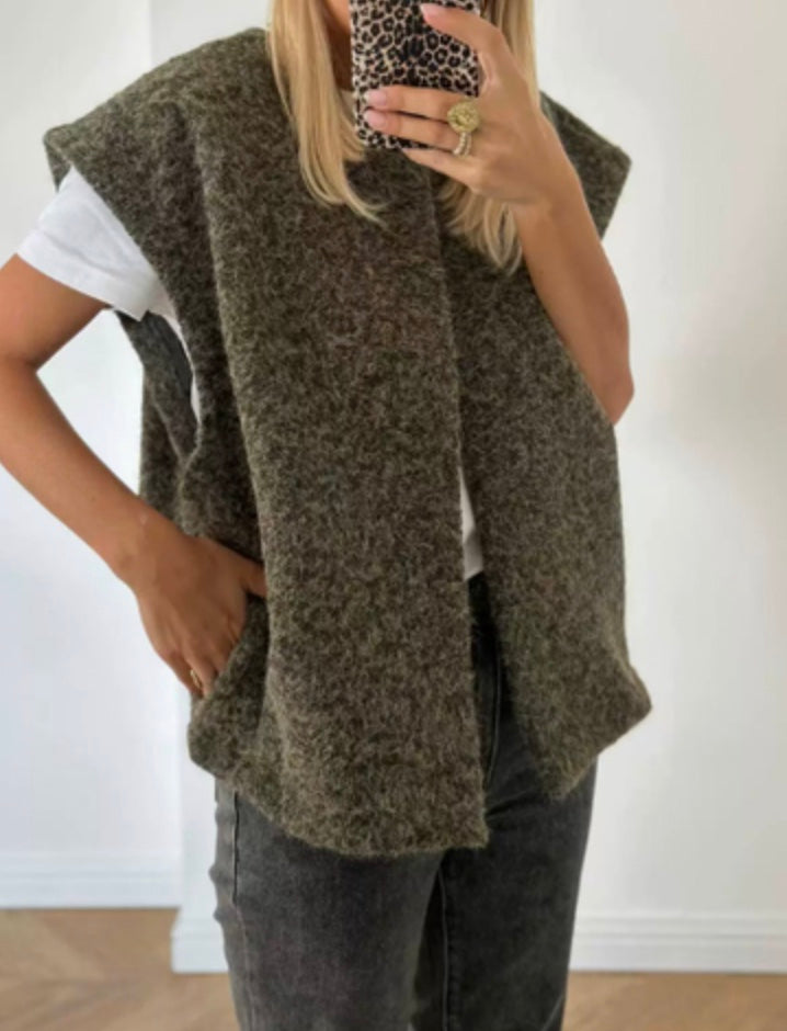 Merlana | Ladies' Luxe Vest - Elegant, Soft, and Comfortable