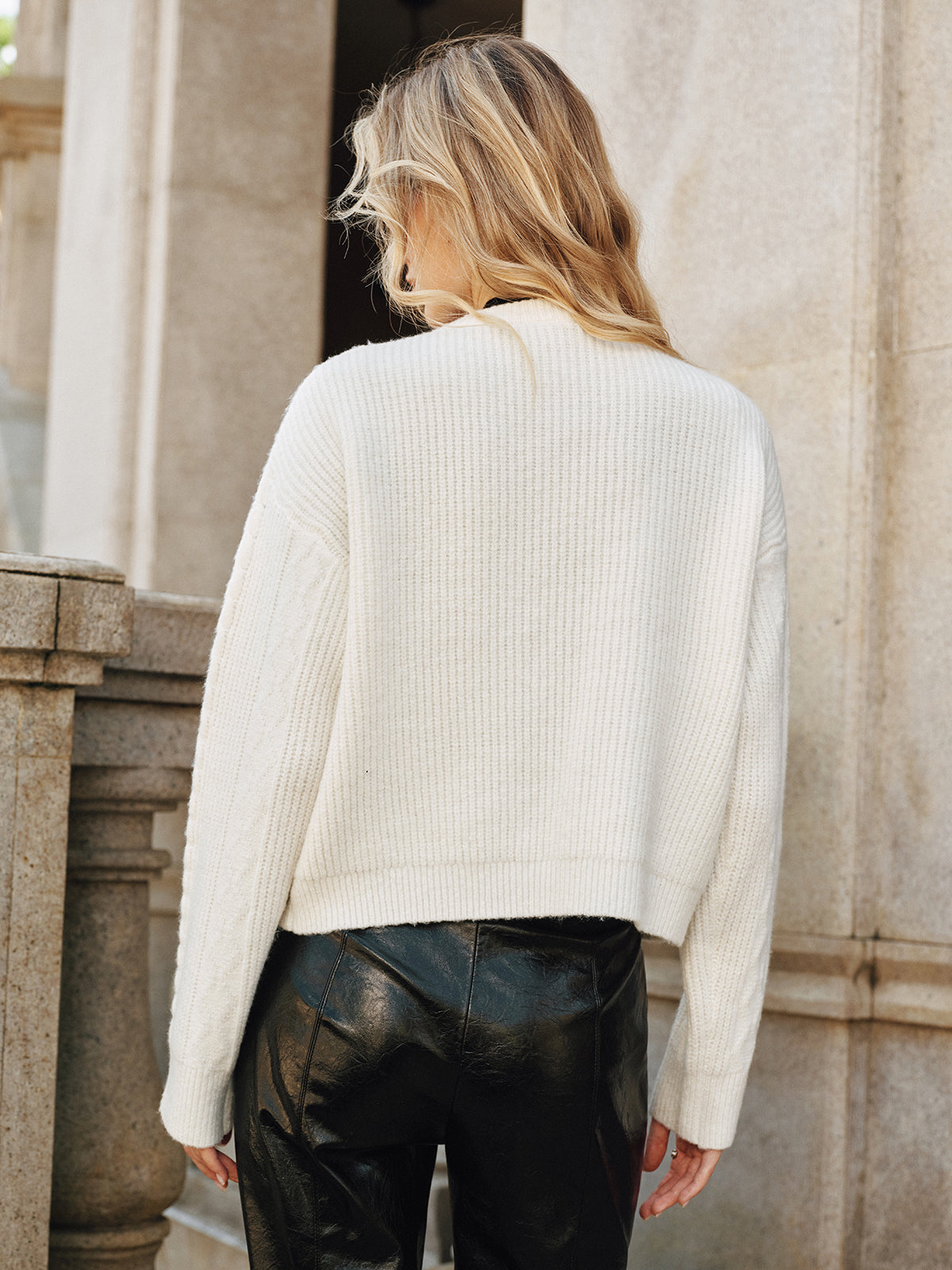 Iona | Chic Women's Cardigan Featuring Trendy Buckle Closure