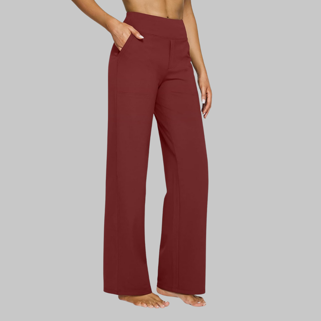 Kim | Women's Comfort Fit Pants - Soft and Breathable Stretch Fabric
