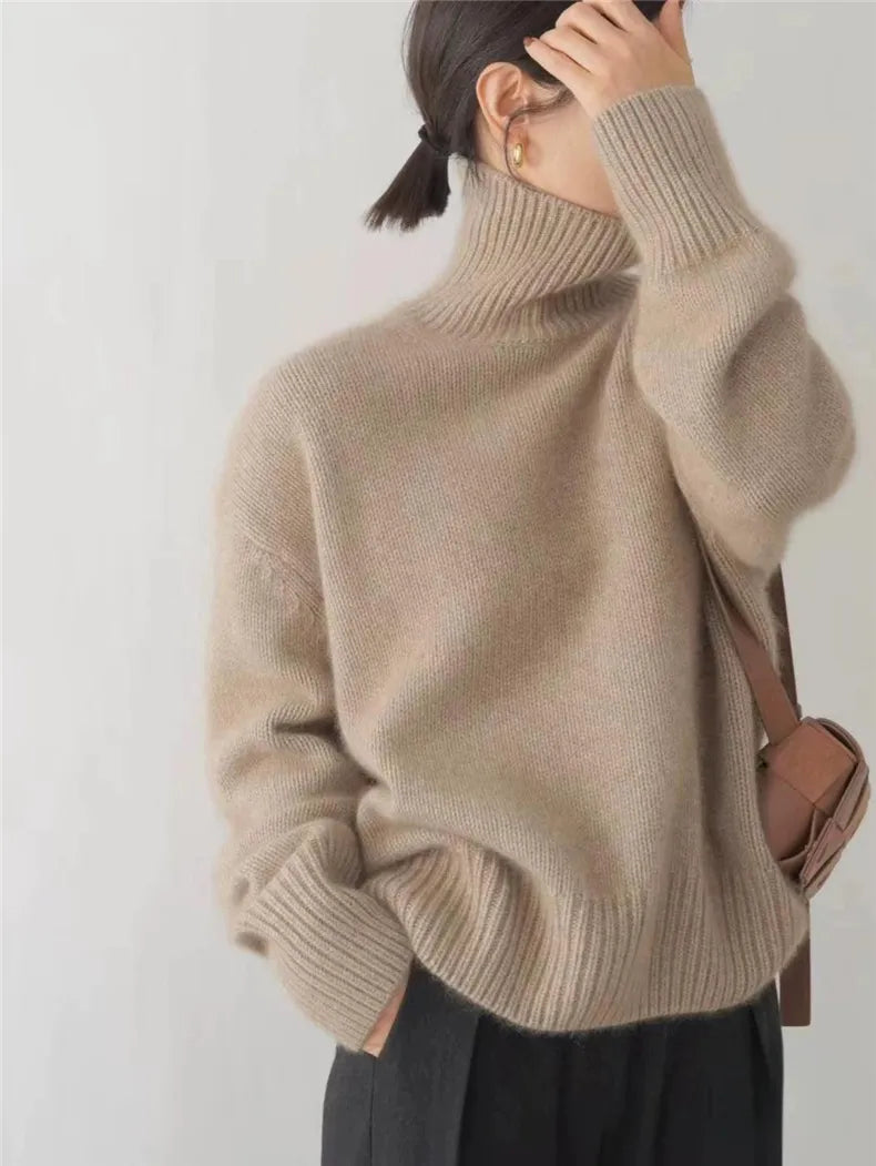 Zora | Premium Wool Turtleneck