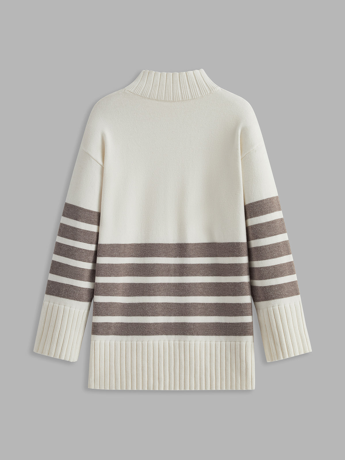 Mairon | Women's Knit Sweater - Flexible Fit, Stylish Color Block Design
