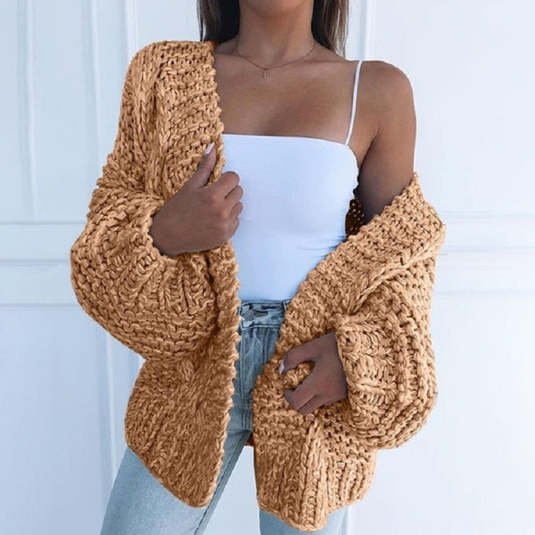 Hil Women's Knitted Cardigan - Cozy and Ideal for Layering