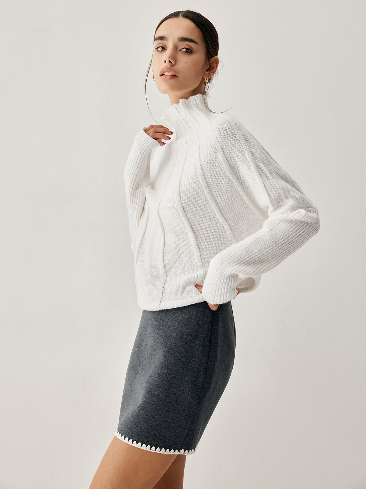 Piemonte | Long Sleeve Knitted Top for Women by Piper
