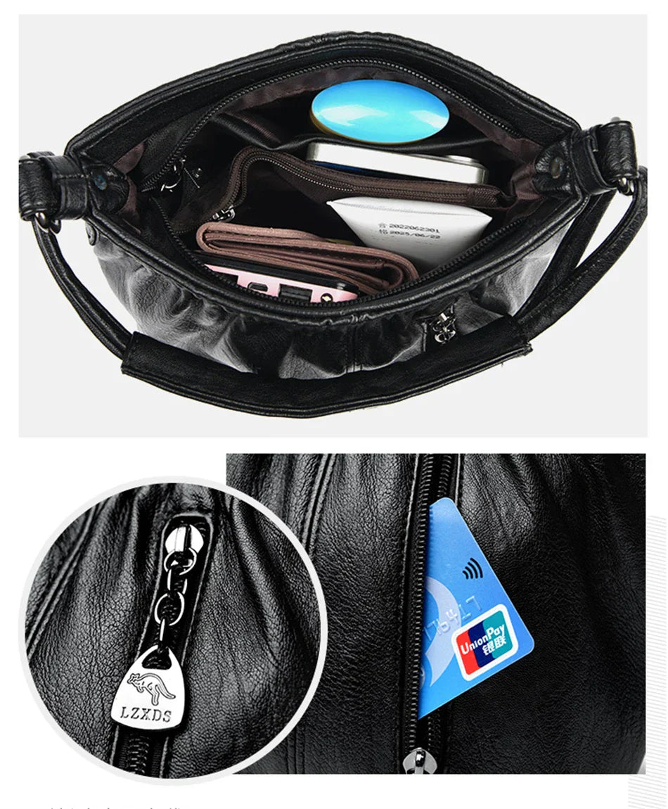 Noora™ | Multi-layer Handbag