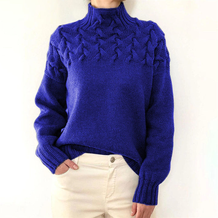Sofie | Women's Turtleneck Knitted Sweater