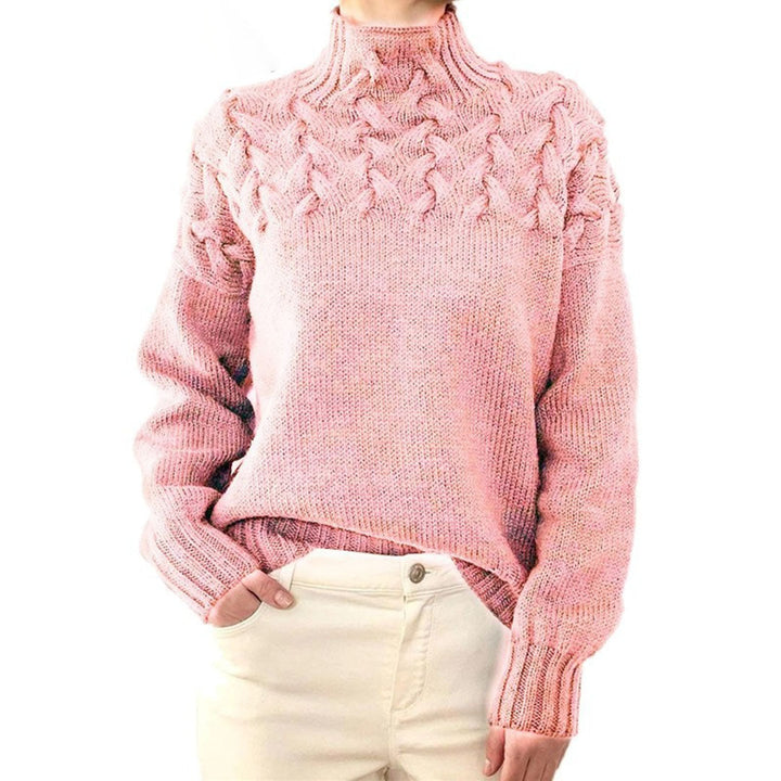 Sofie | Women's Turtleneck Knitted Sweater