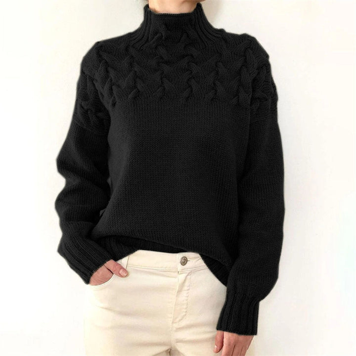Sofie | Women's Turtleneck Knitted Sweater