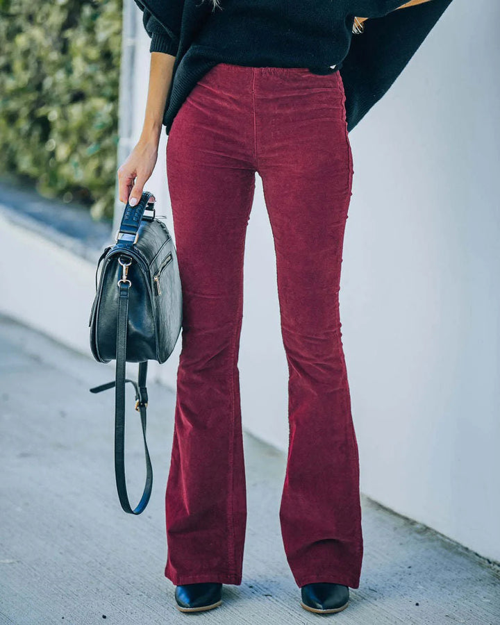 Rosa | Women's High-Waisted Flare Pants