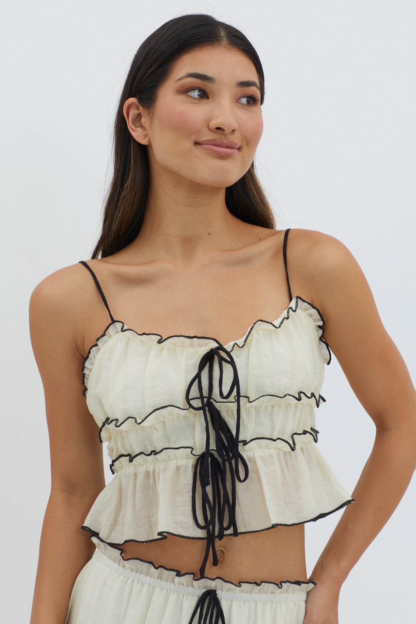 Cianna | Women's Two-Piece Summer Ensemble – Top and Maxi Skirt