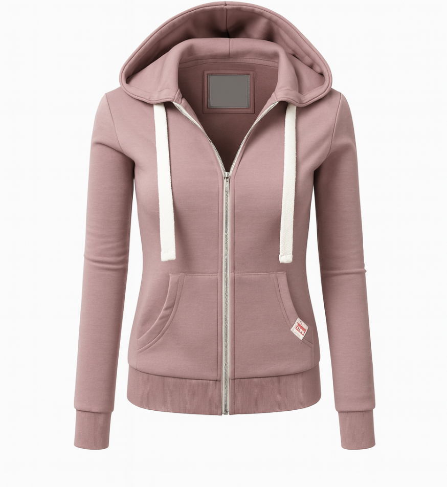Jutta | Cozy Women's Fleece Hoodie with Adjustable Hood