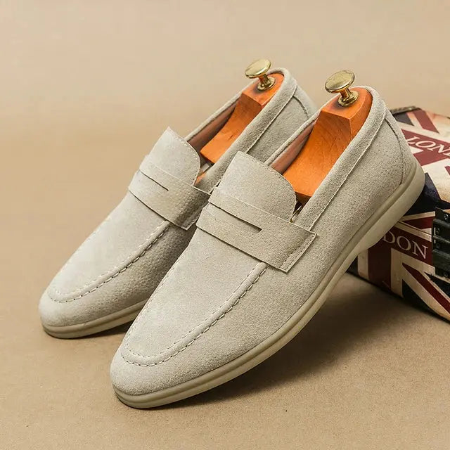 James™ - Chic Lace-Up Loafers