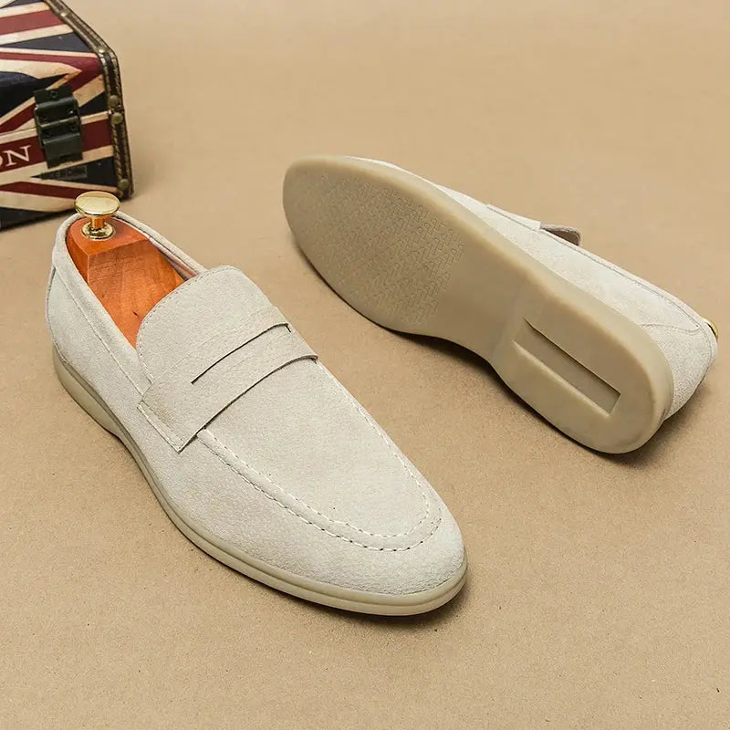 James™ - Chic Lace-Up Loafers