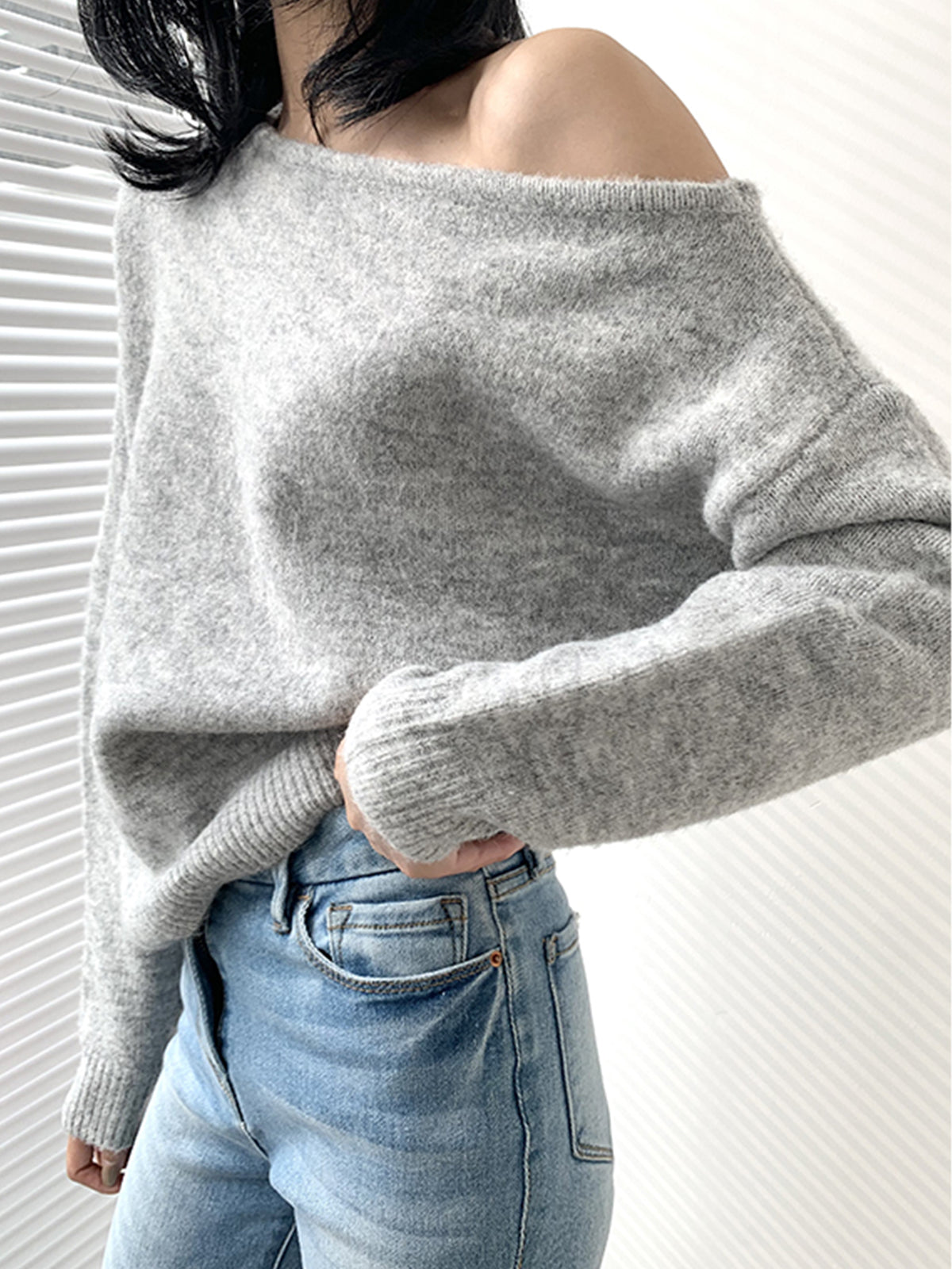 Solara | Women's Asymmetrical Sweater - Cozy and Casual Style