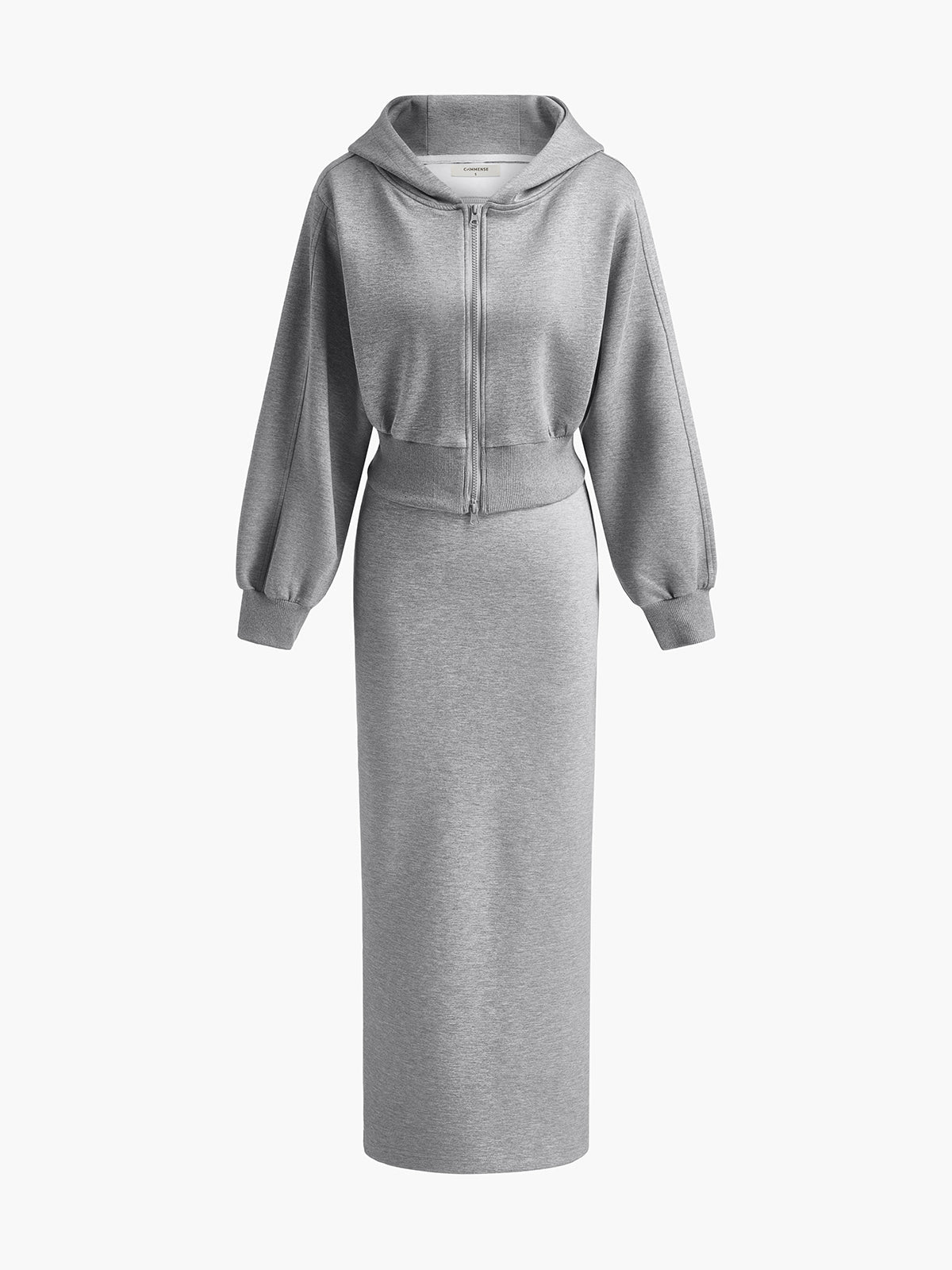 Sola | Women's Trendy Zip Crop Hoodie - Comfortable Stretch Fabric