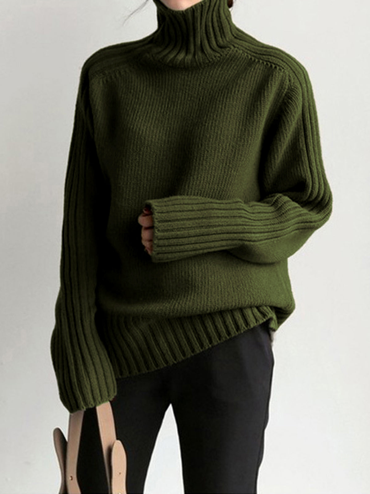 Sophi | Cozy Knitted Sweater for Women - Regular Fit