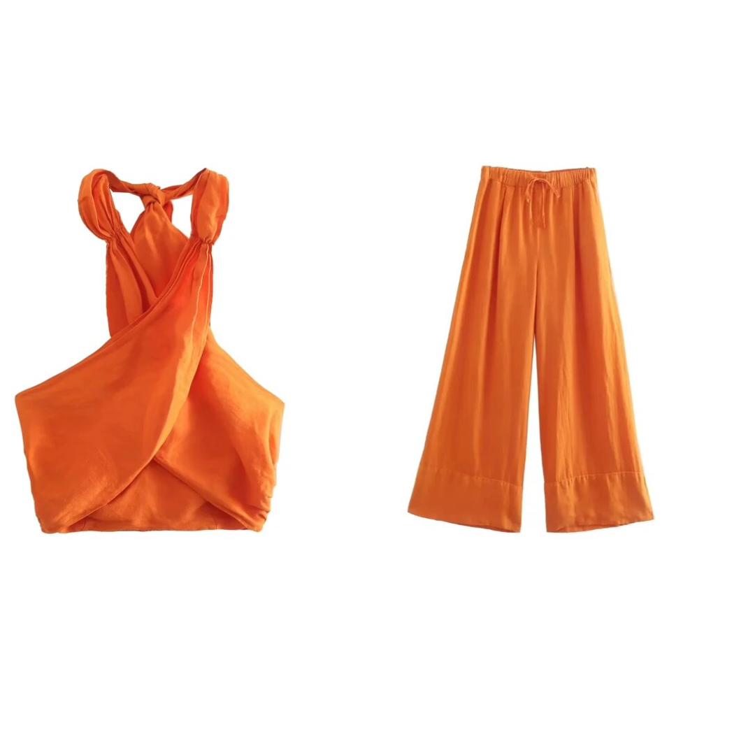 Rana | Women's Two-Piece Set – Top and Pants