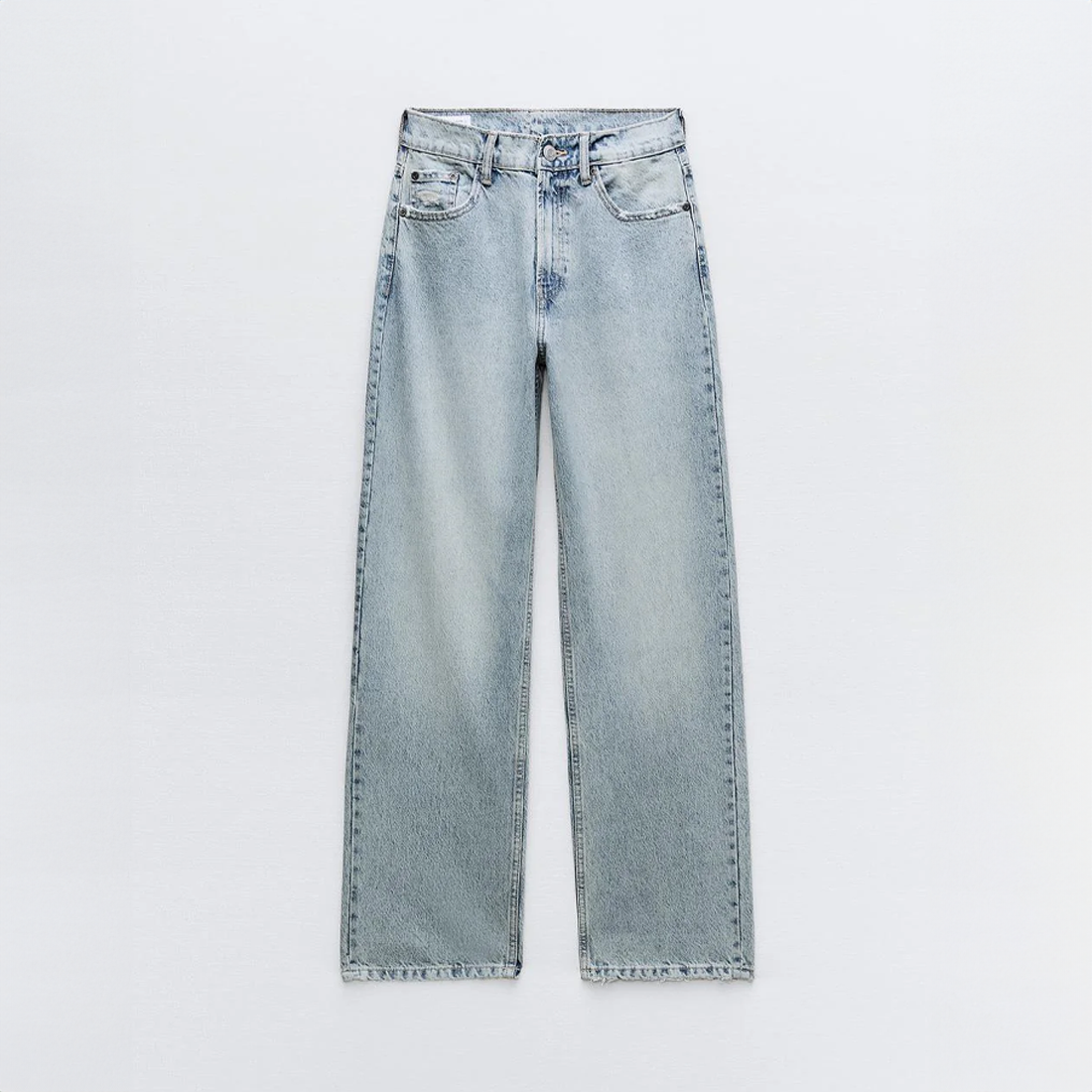 Burgina | Retro Distressed Jeans Featuring Distinctive Patchwork Accents