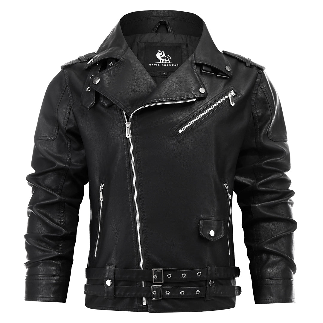 Cityscape Leather Jacket