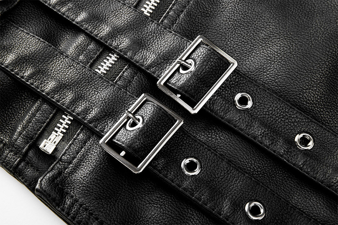 Cityscape Leather Jacket