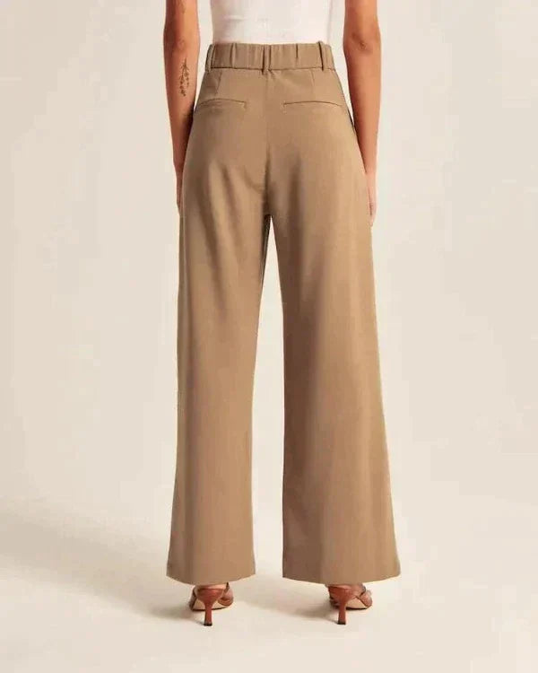 High-Waisted Wide-Leg Pants