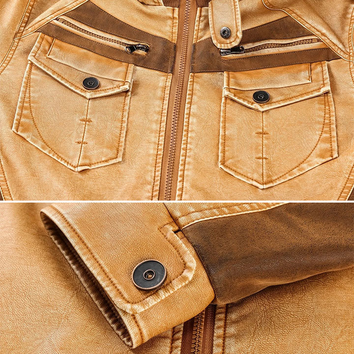 Premium Titan Leather Jacket