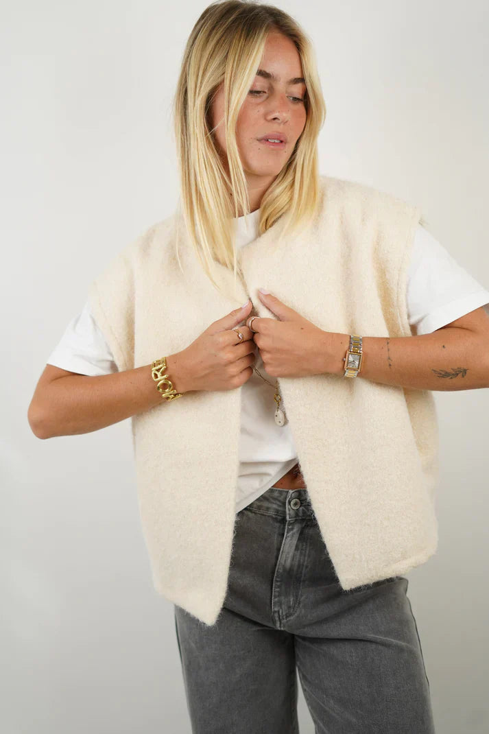 Merlana | Ladies' Luxe Vest - Elegant, Soft, and Comfortable