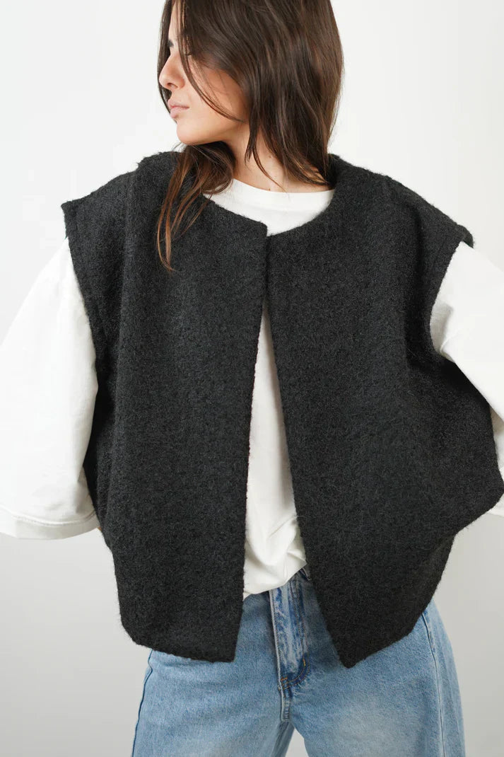 Merlana | Ladies' Luxe Vest - Elegant, Soft, and Comfortable