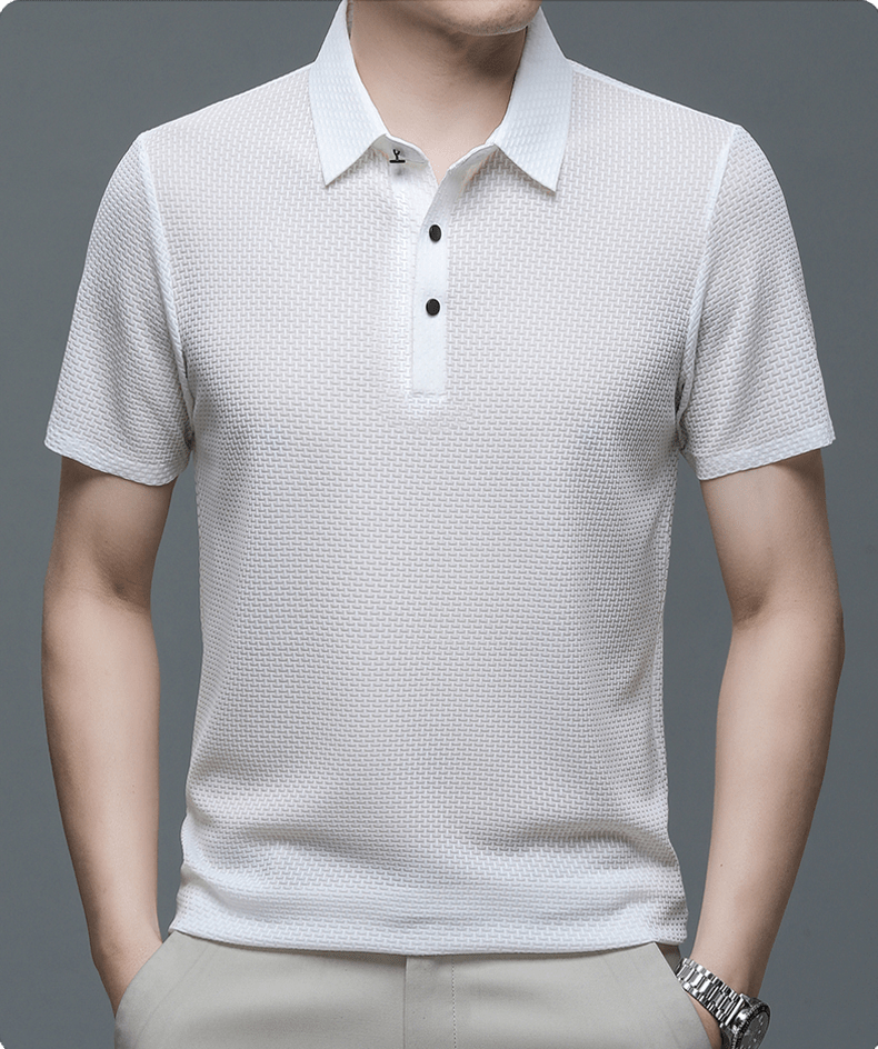 Bracciano Silk Polo Tee