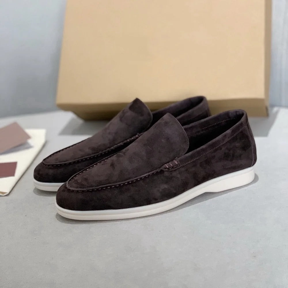 Ralf™ - Premium Suede Leather Slip-On Loafers